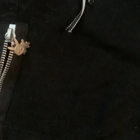 Skelanimals size 15 bunny patch shorts. bunny hardwear, long straps along side - Picture 5 of 9